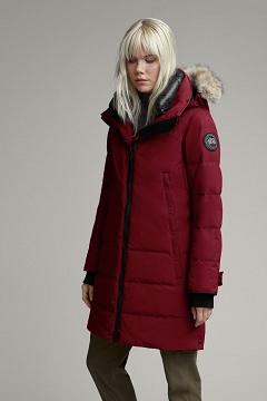Chamarras Canada Goose Mujer Outlet - Kenton Abrigos Black Label Rojos QD4725136